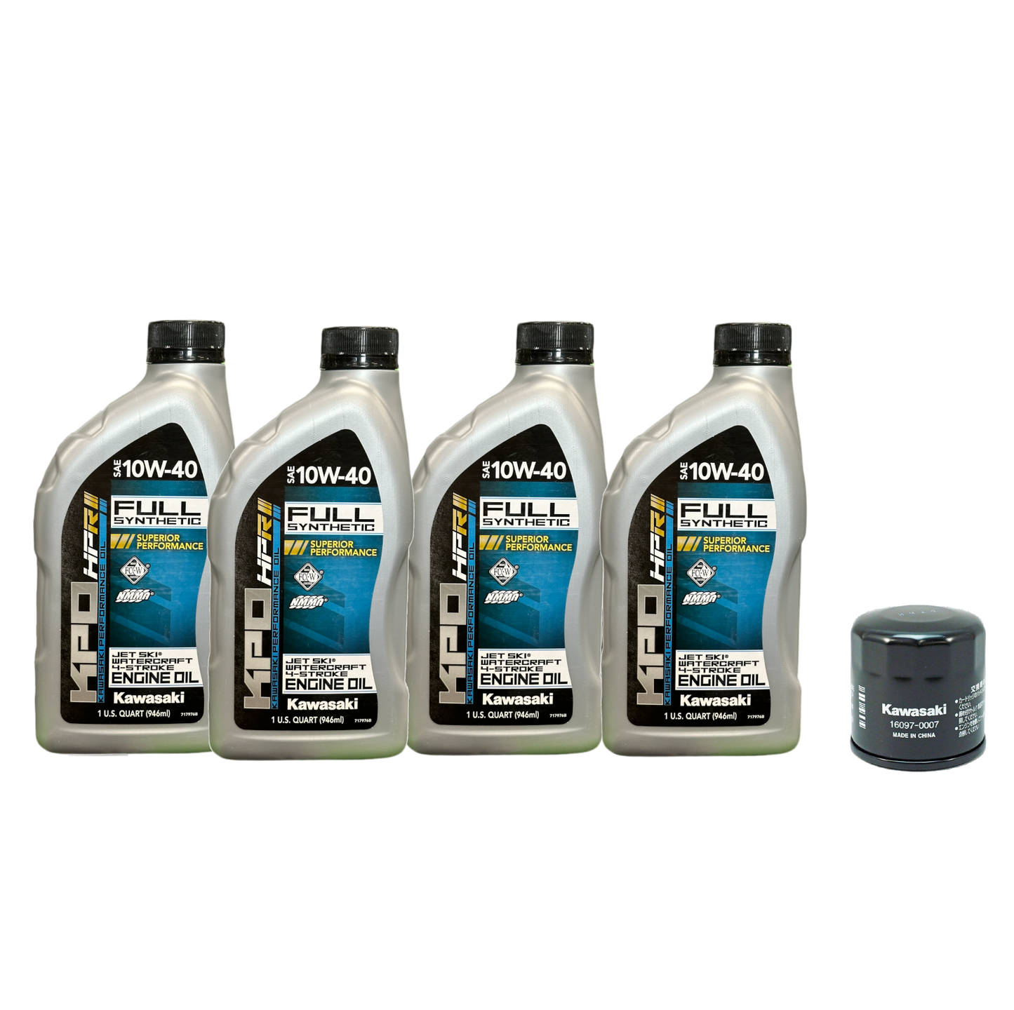 Kawasaki Oil Change Kit for Kawasaki 12F 15F STX160 SXR1500 Engines