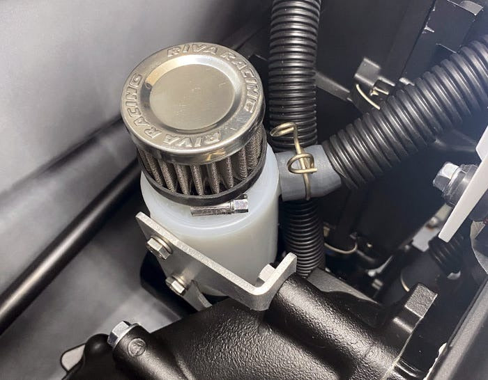 RIVA YAMAHA 2024 1.9L CATCH CAN/ENGINE BREATHER KIT