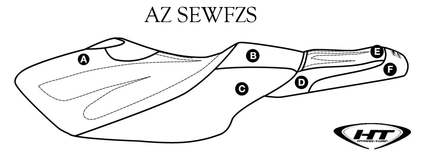 HT Premier Seat Cover Yamaha FZS (09-16) - Custom