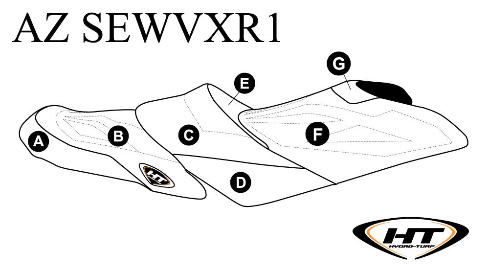 HT Premier Seat Cover Yamaha VXR (15-19) / GP1800 (17-20) - Custom