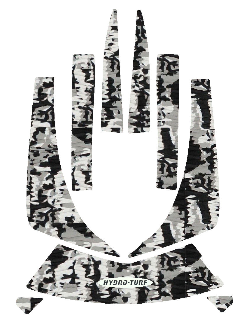 Hydro Turf Kawasaki Ultra LX, 250, 260, 300 & 310 (07-19) Mat Kit with PSA Backing - CUSTOM