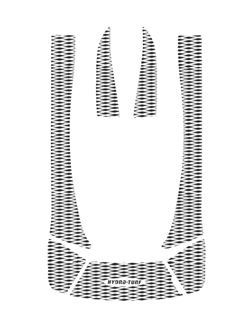 Hydro Turf Kawasaki STX-160, 10X & 160LX (20) Mat Kit with PSA Backing - TWO TONE