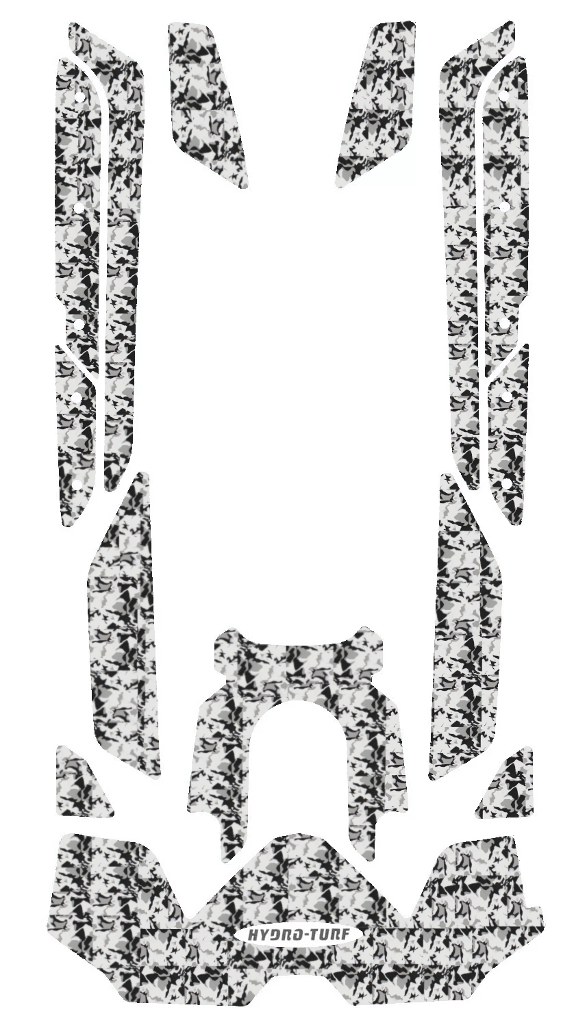 Hydro Turf Sea Doo RXT-X 300 (19-23) / RXT-X 325 (24) Mat Kit with PSA Backing - CUSTOM