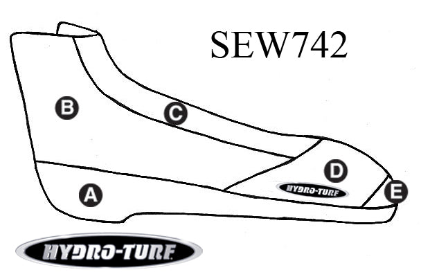 Hydro Turf Seat Cover Yamaha WaveBlaster 3 - Custom