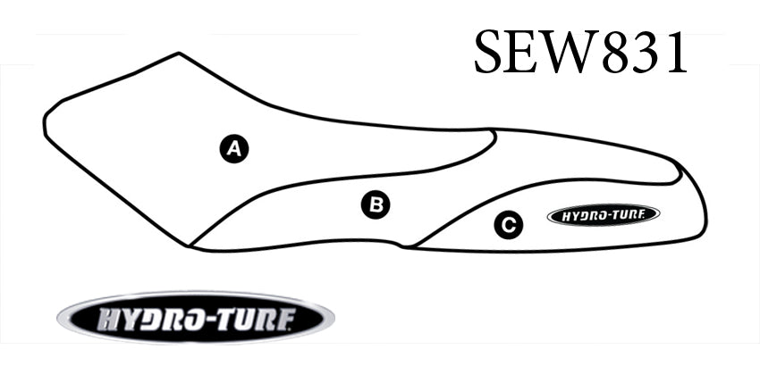 Hydro Turf Seat Cover Sea Doo GS/GSX - Custom