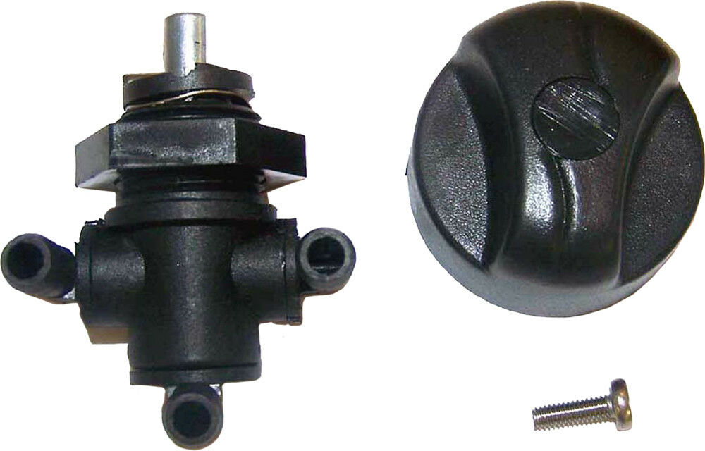 WSM Fuel Valve with Knob - Suit 1/4" Fuel Line