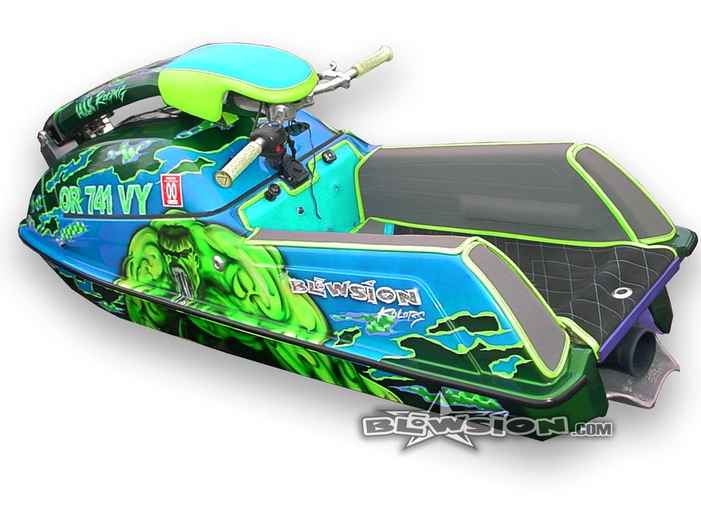 Blowsion Side Molding- 5/8" Black