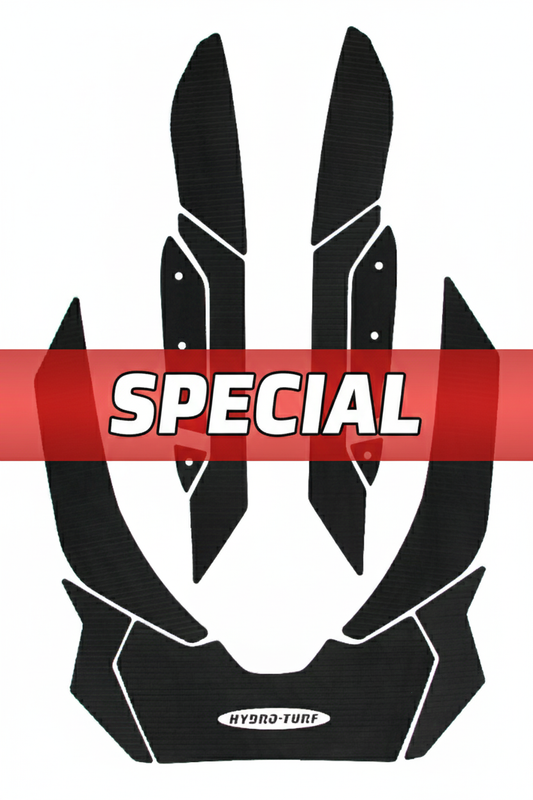 Hydro Turf Sea Doo RXP-X 260 (12-16) / RXP-X 300 (12-20) / GTR-X 230 (17-19) Mat Kit with PSA Backing - GROOVED