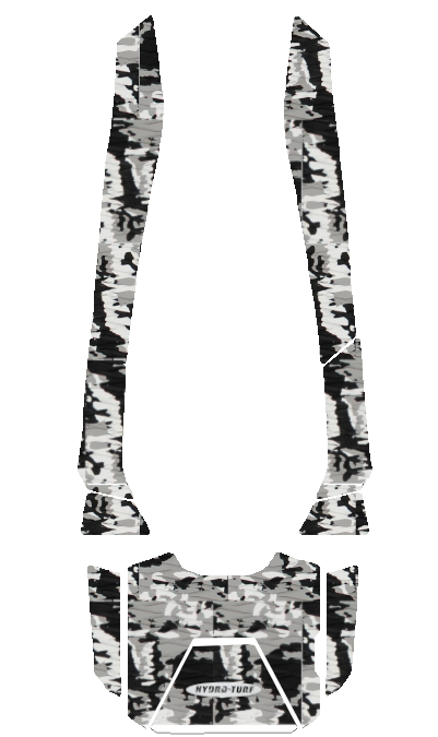 Hydro-Turf Mat Kit Kawasaki Ultra 160LX, 310LX, 310LX-S (23-24) Mat Kit with PSA Backing - CUSTOM