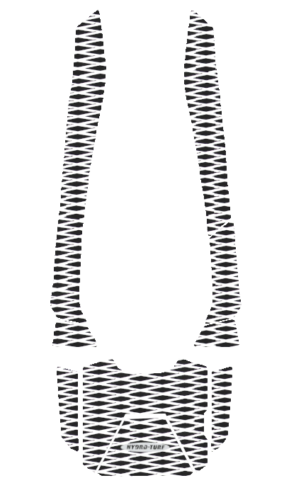 Hydro-Turf Mat Kit Kawasaki Ultra 160LX, 310LX, 310LX-S (23-24) Mat Kit with PSA Backing - TWO TONE