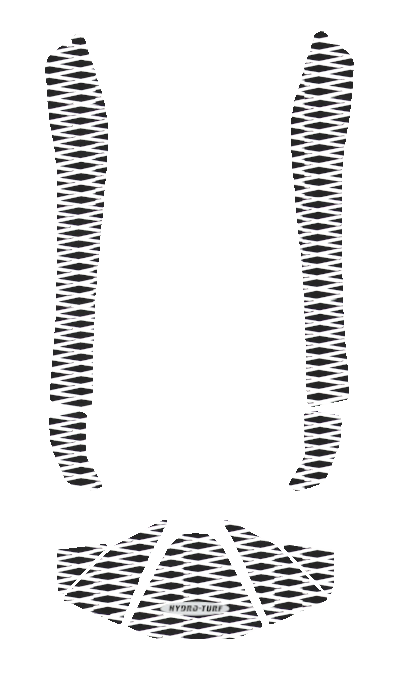 Hydro Turf Yamaha Jet Blaster Pro (25) Mat Kit with PSA Backing - TWO TONE