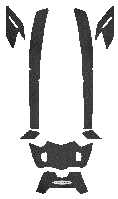 Hydro-Turf Mat Kit Sea Doo Spark Trixx 3-Up 24+ Mat Kit with PSA Backing