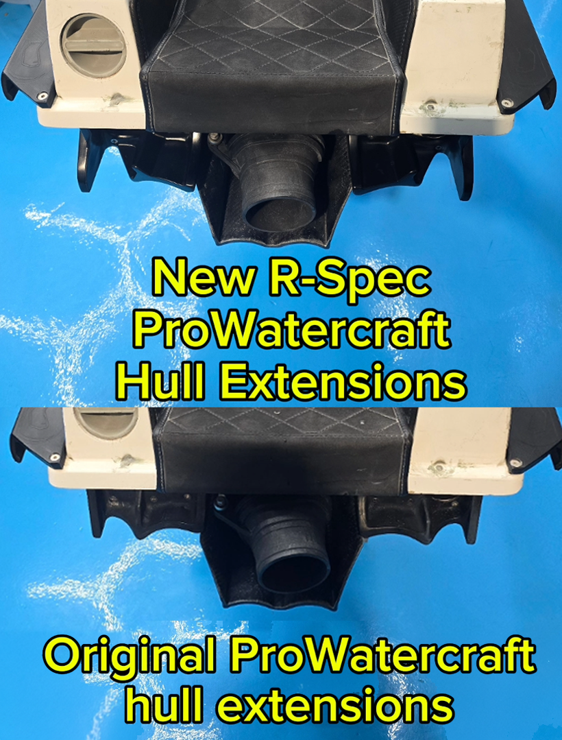 Pro Watercraft HFC Kawasaki 440 / 550 R-Spec Hull Extensions *PRE ORDER*