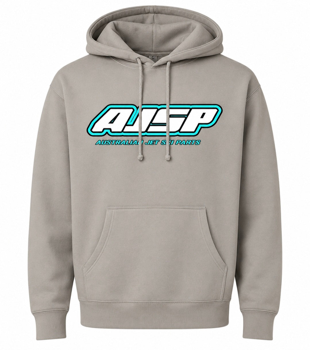 AJSP 2026 Hoodies - Cement & Teal