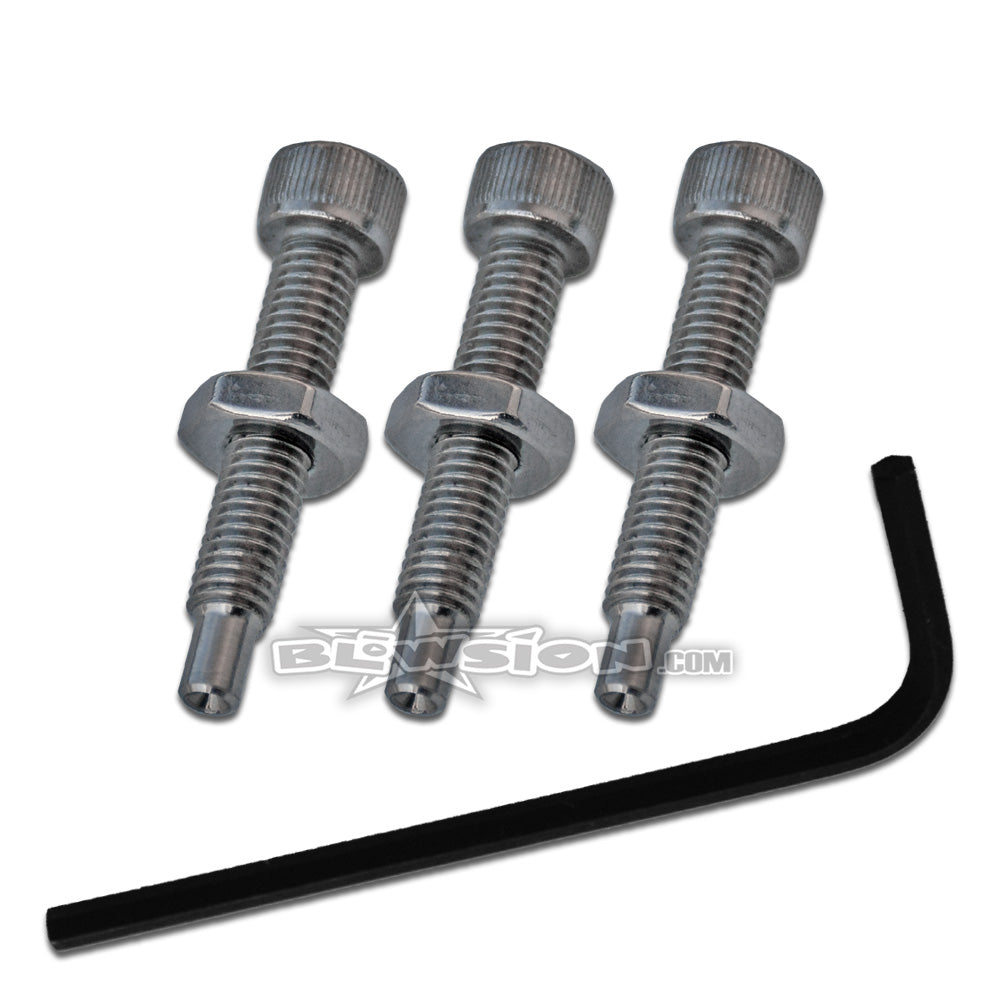 Blowsion Factory Pipe Water Screw Kits (3 Piece) - Standard Size Socket Head Cap Screw