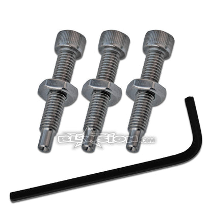 Blowsion Factory Pipe Water Screw Kits (3 Piece) - Standard Size Socket Head Cap Screw