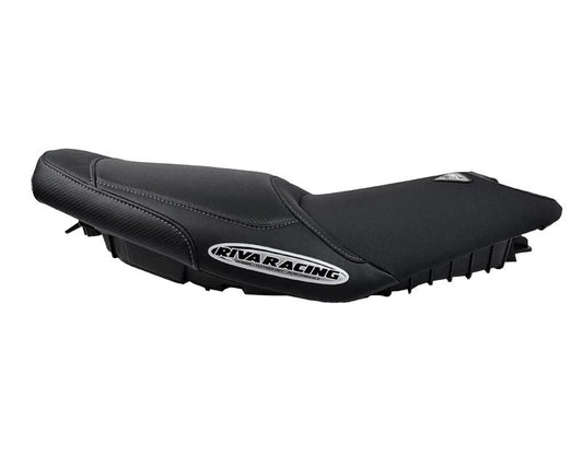 Riva Racing Yamaha 2025+ JetBlaster 2up (All) Seat Cover - Black w/Silver Stitching