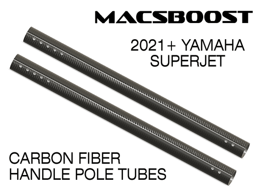 MACSBOOST Carbon Fiber Handle Pole Tubes to suit Yamaha 2021 4-Stroke Superjet