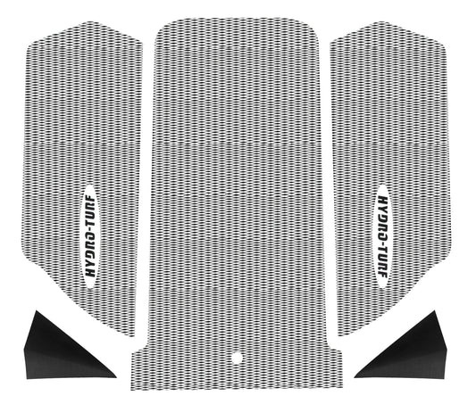Hydro Turf Kawasaki SXR 1500 (17+) Mat Kit with PSA Backing includes (2) 2" Corner Kicks - TWO TONE