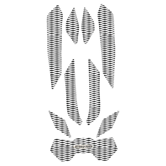 Hydro Turf Sea Doo Spark 3-Up (14-23) Mat Kit with PSA Backing - TWO TONE