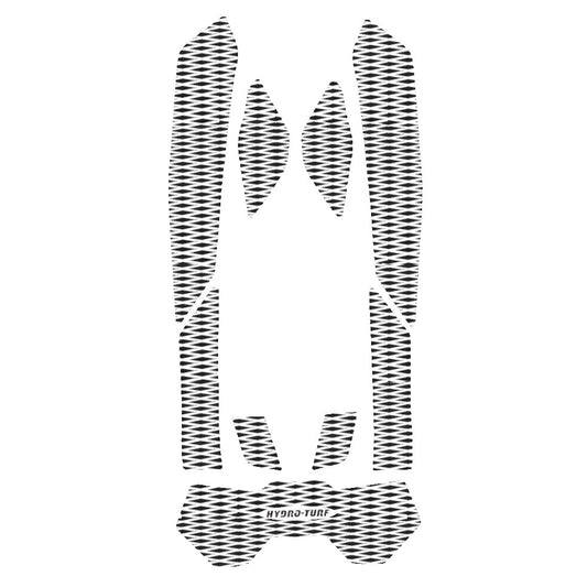 Hydro Turf Sea Doo Spark Trixx 3-Up (17-23) Mat Kit with PSA Backing - TWO TONE