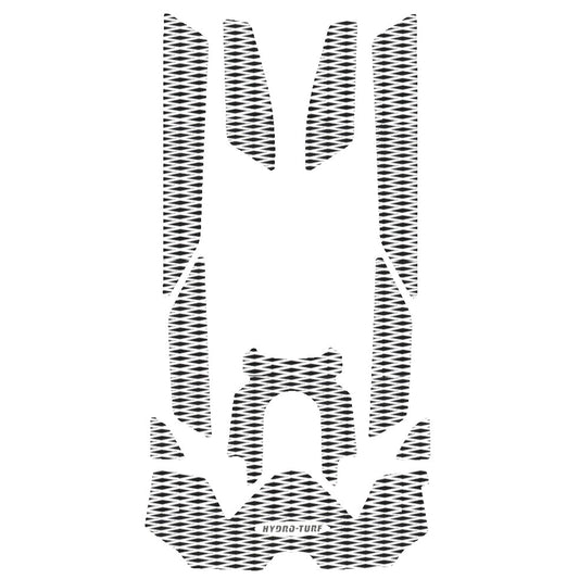 Hydro Turf Sea Doo RXT 230 (18), GTX, GTX Ltd. & Wake Pro 230 (18) Mat Kit with PSA Backing - TWO TONE