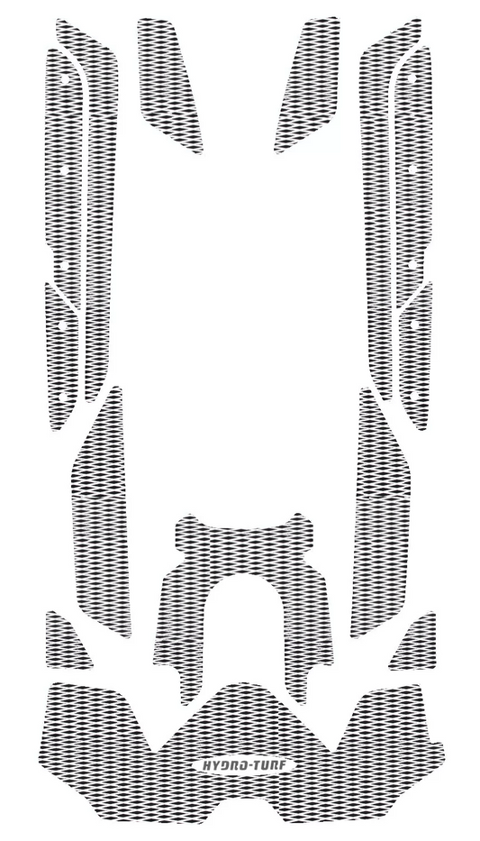 Hydro Turf Sea Doo RXT-X 300 (19-23) / RXT-X 325 (24) Mat Kit with PSA Backing - TWO TONE