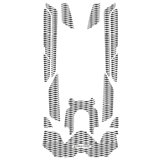 Hydro Turf Sea Doo RXT-X 300 (2018 only) Mat Kit with PSA Backing - TWO TONE