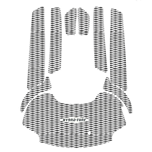 Hydro Turf Yamaha FX SHO (08-11) / FX HO (10-11) / FZR & FZS (09-16) Mat Kit with PSA Backing - TWO TONE