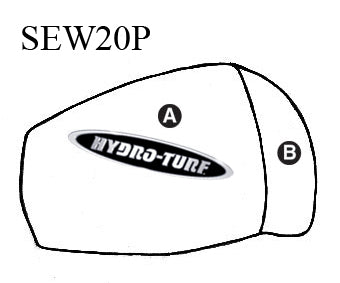 Hydro Turf Kawasaki JS 300 / 440 / 550 Chin Pad Cover - Custom