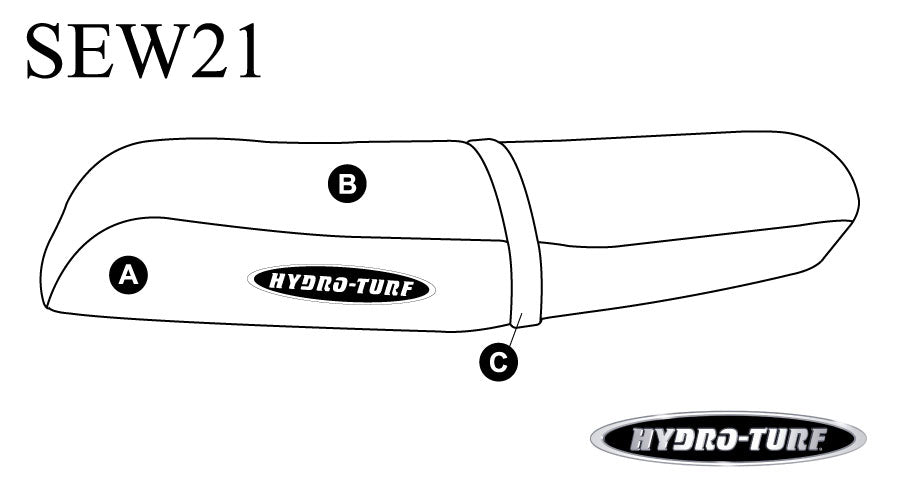 Hydro Turf Seat Cover Kawasaki TS - Custom