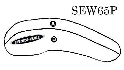 Hydro Turf Kawasaki 650SX Chinpad Cover - Custom