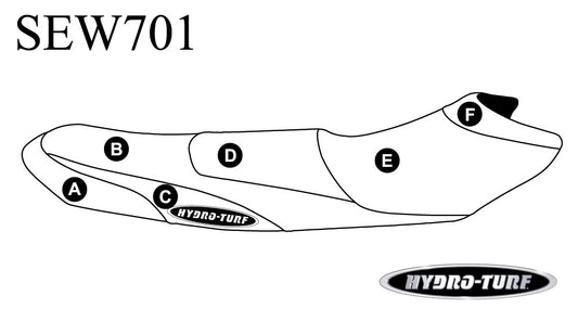 Hydro Turf Seat Cover Yamaha EX, EXR, EX Sport, EX Deluxe (17-22) - Custom