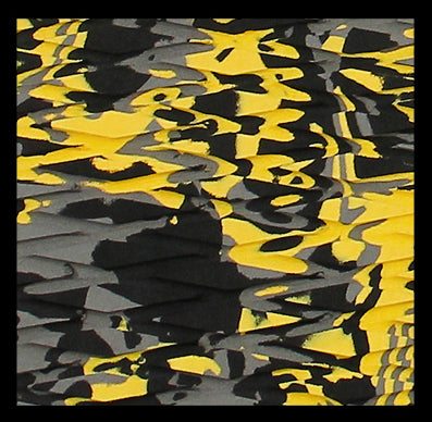Hydro Turf Sheet - 40" x 62" - Yellow Camo Cut Diamond with PSA Backing