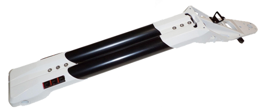 RRP Yamaha/Kawasaki White(Black Tubes) Cast Handle Pole